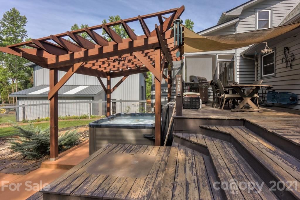 125 Mountainview Road Landrum, SC 29356 - Photo 6 of 48 a view of roof deck with seating space