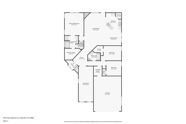 $360,000 | 1075 Port Sullivan Drive, Little Elm, TX 75068