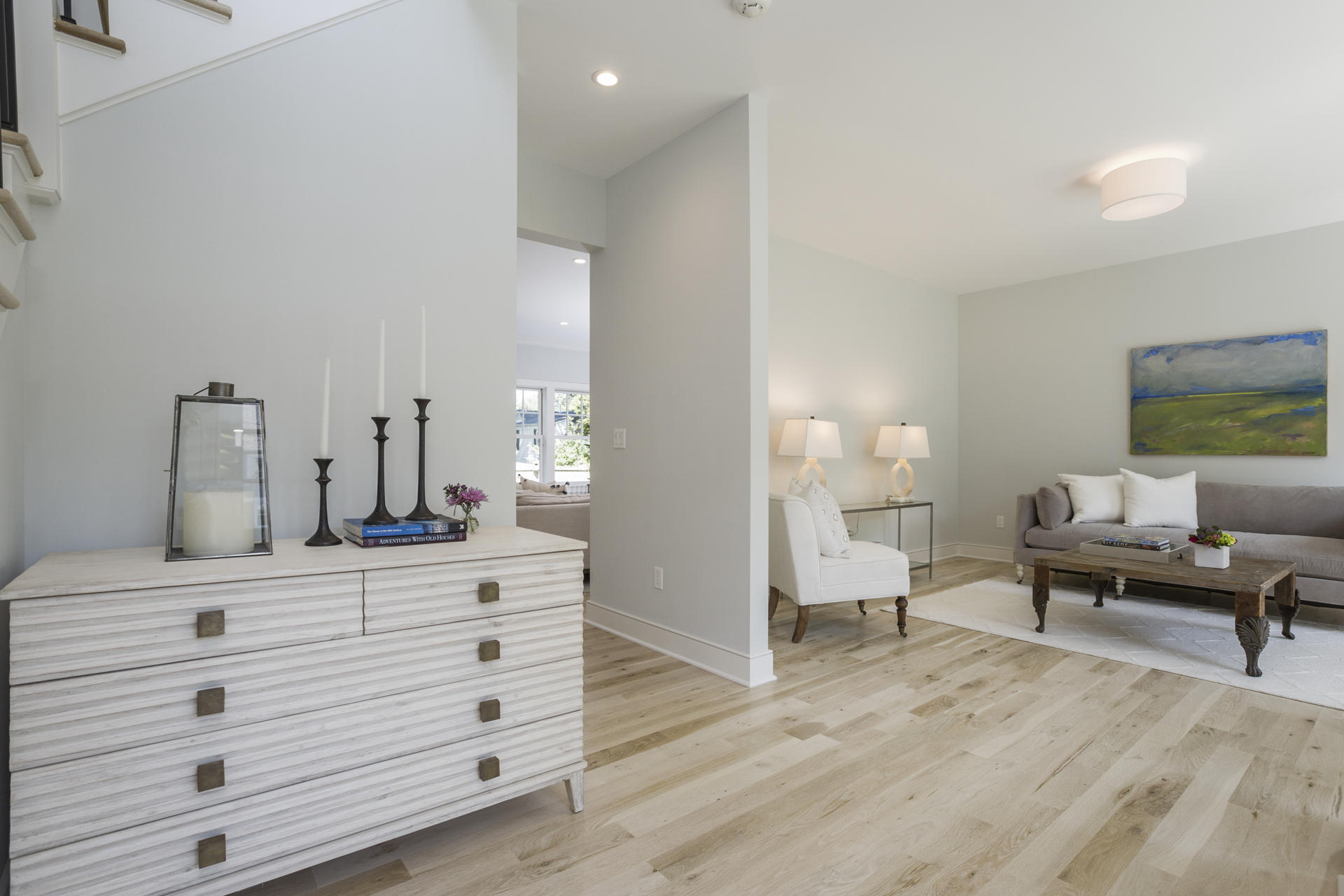 8 Walmsley Road Darien, CT 06820 - Photo 3 of 28 a living room with furniture and a dresser