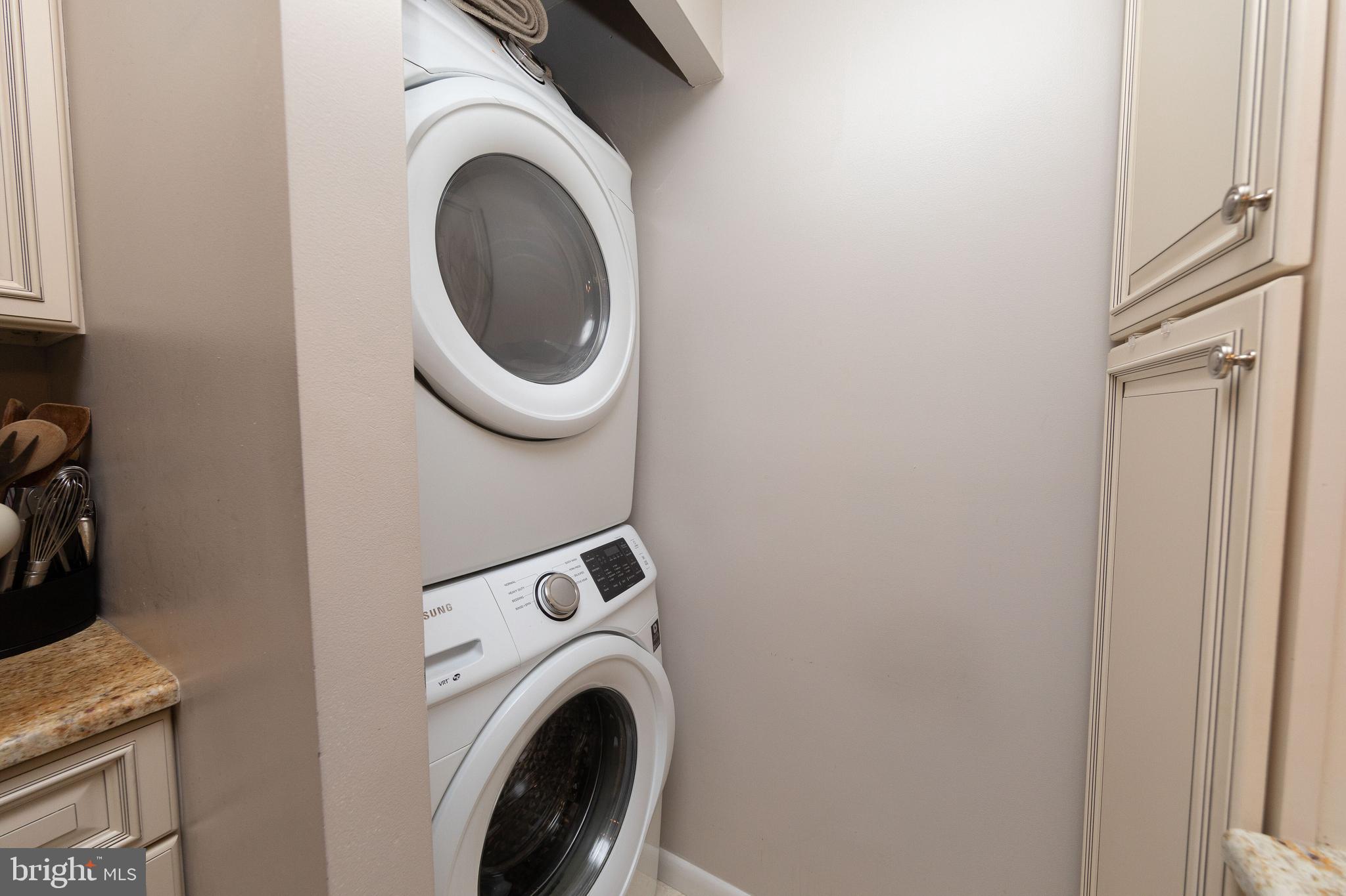 7300 Cresheim Road, Unit C20 Philadelphia, PA 19119 - Photo 12 of 32 laundry in kitchen