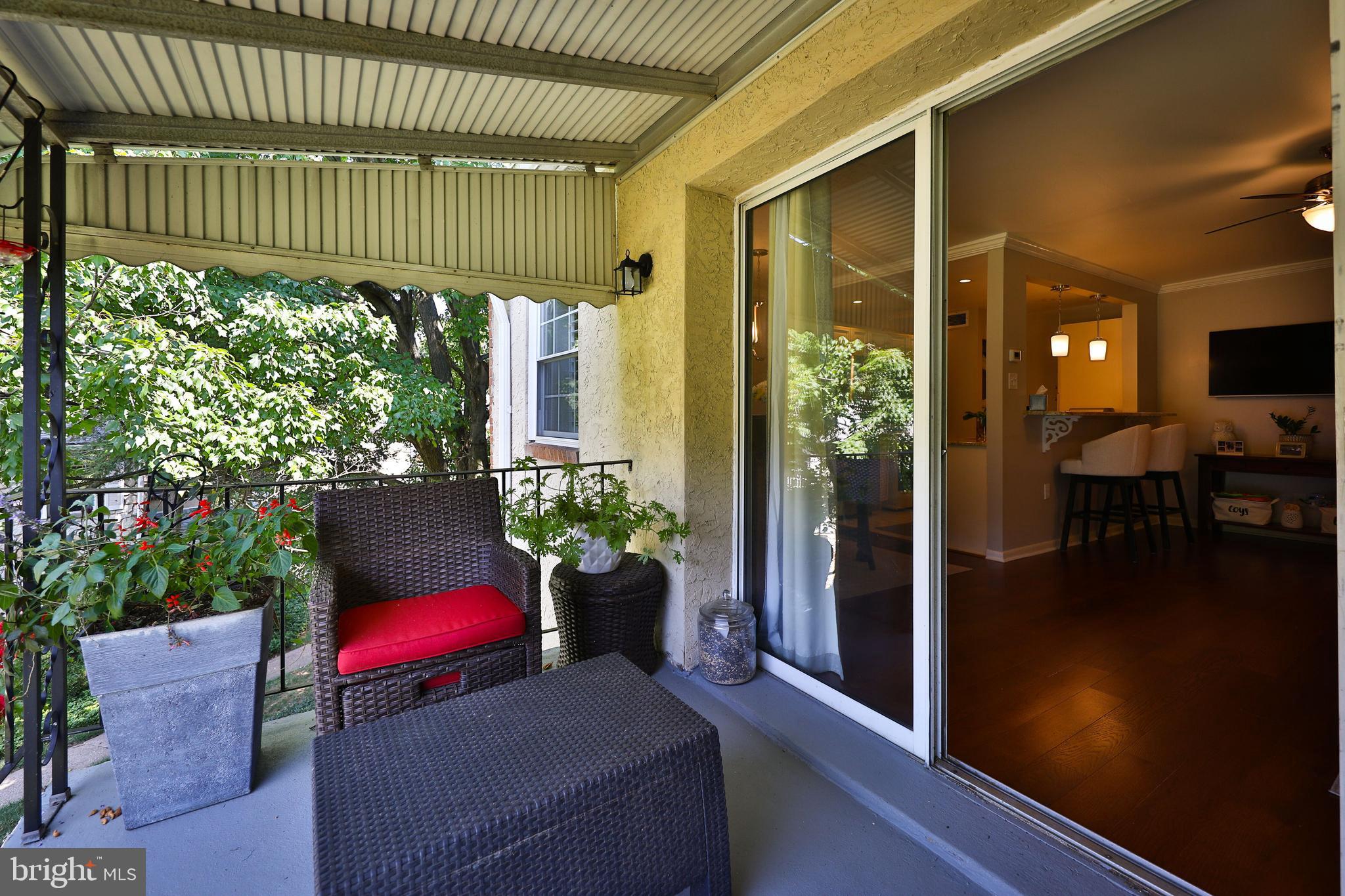 7300 Cresheim Road, Unit C20 Philadelphia, PA 19119 - Photo 15 of 32 covered porch