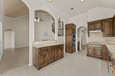 a view of a storage and utility room