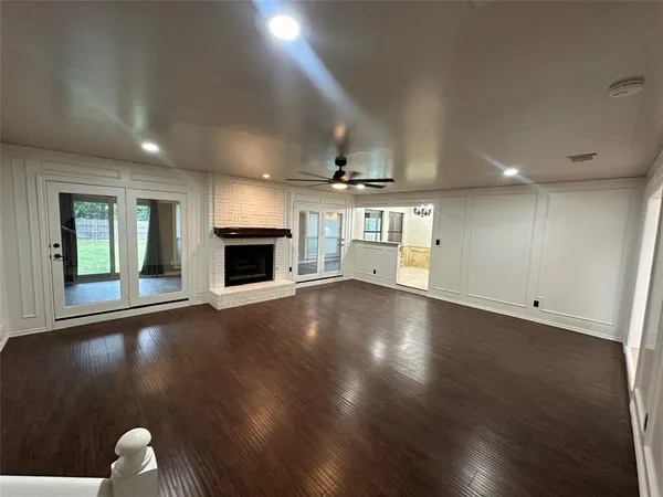 a view of a hallway