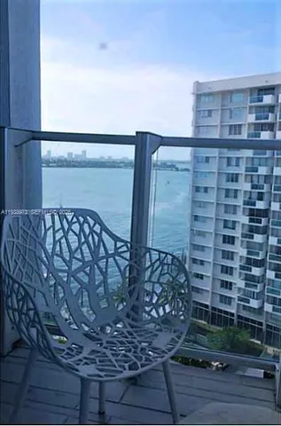 a view of wooden door