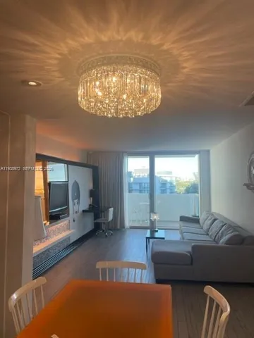 a dining table with chairs and table