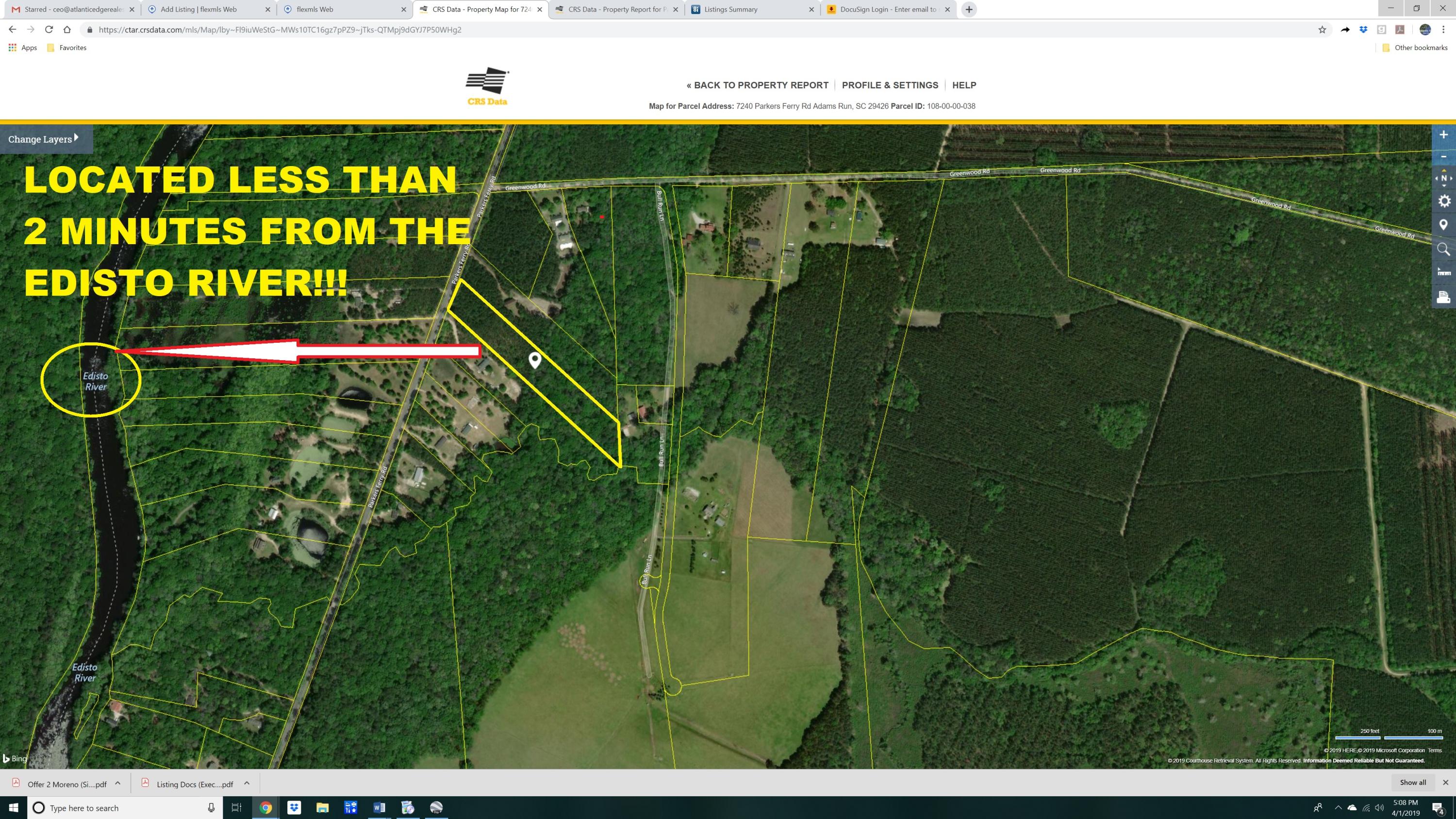 7240 Parkers Ferry Road Adams Run, SC 29426 - Photo 2 of 3 A
