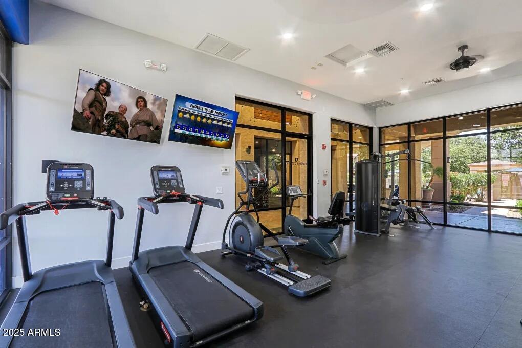 3330 South Gilbert Road, Unit 2010 Chandler, AZ 85286 - Photo 20 of 20 a view of a room with gym equipment