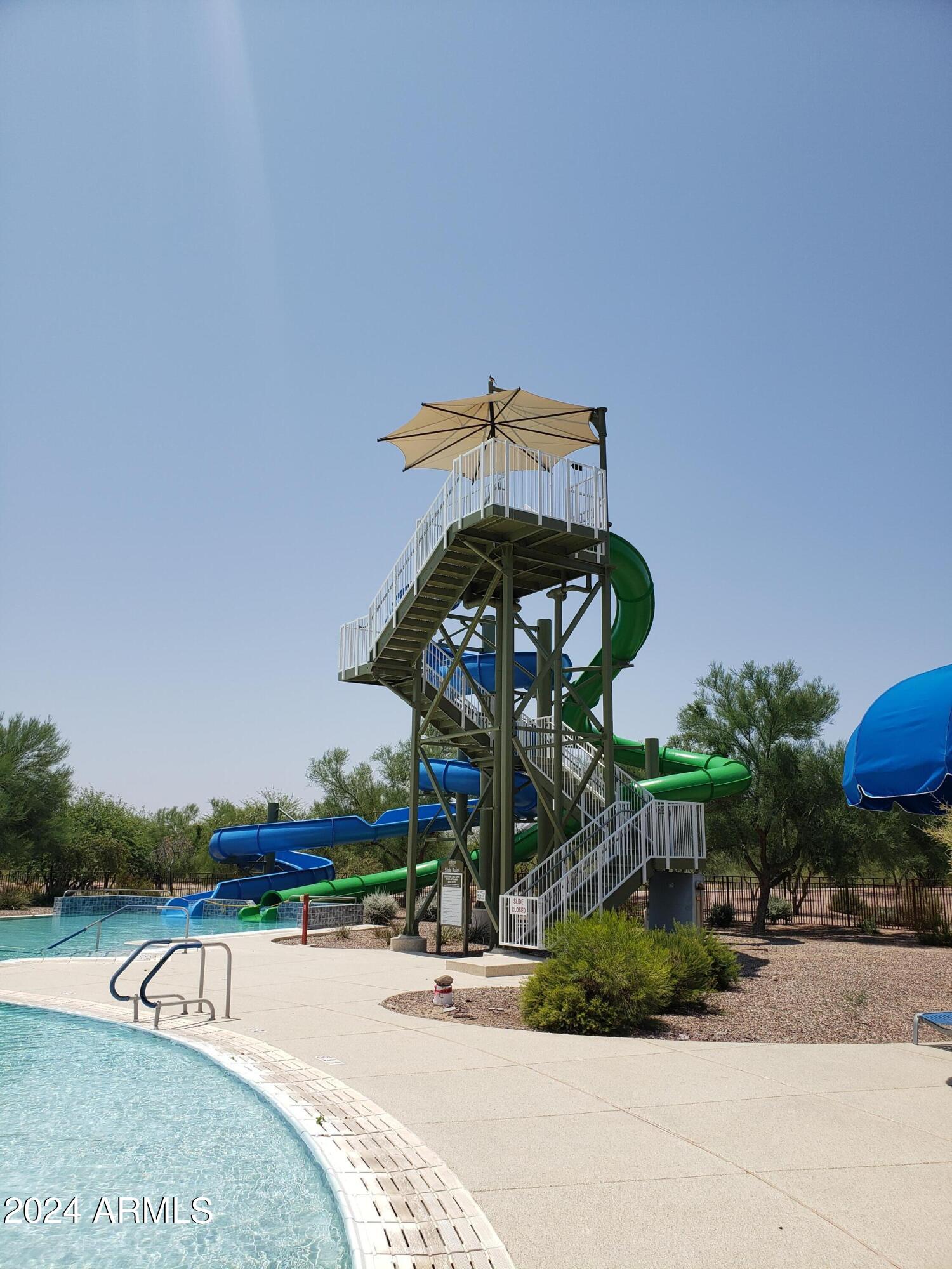 8426 West Gehrig Way Florence, AZ 85132 - Photo 45 of 46 a view of a swimming pool with a patio