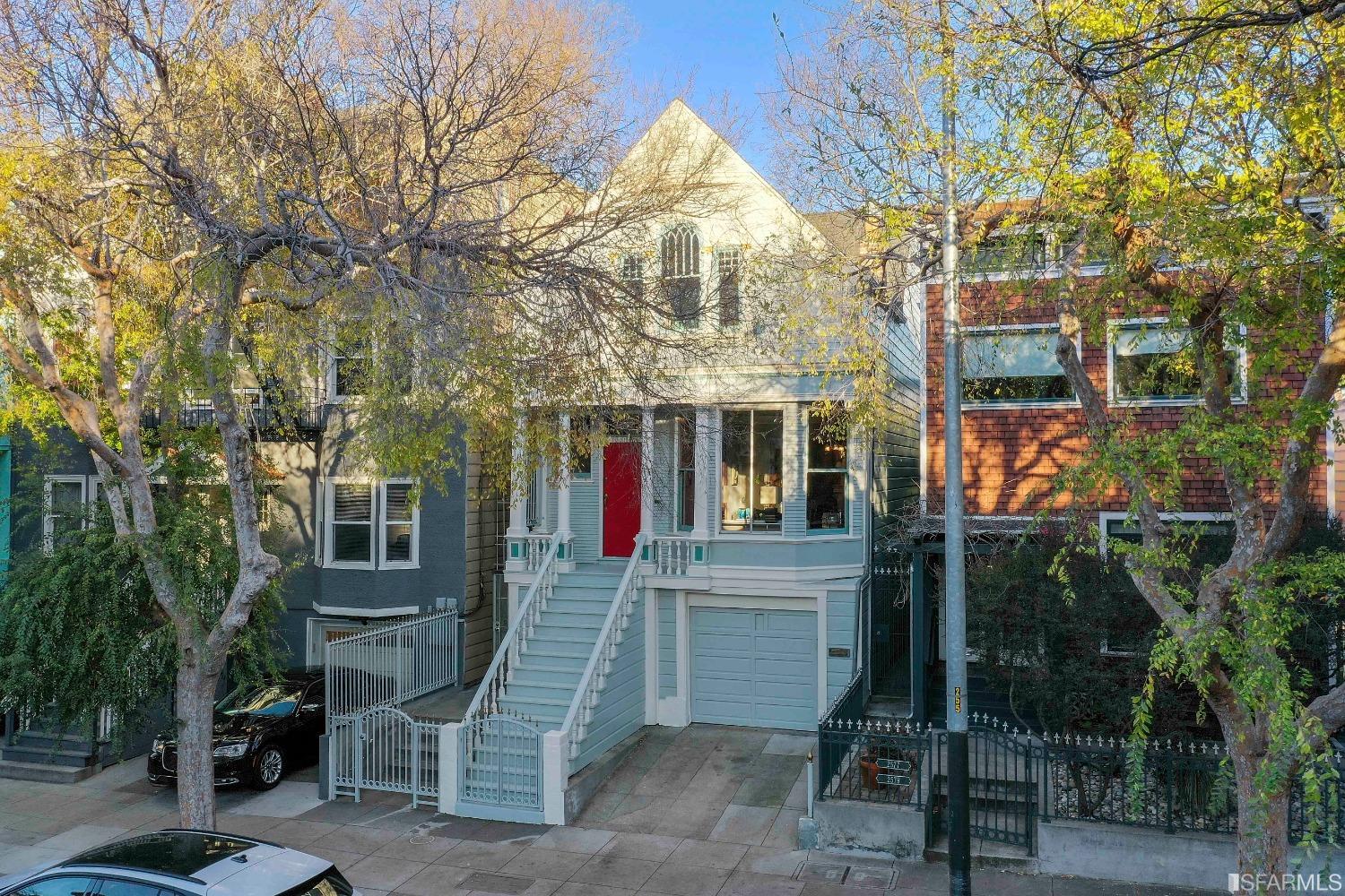 2573 Folsom Street San Francisco, CA 94110 - Photo 1 of 54 a view of a house with a backyard
