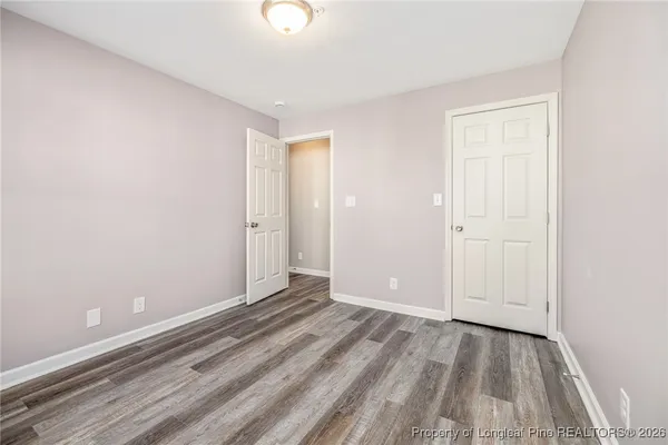 wooden floor in an empty room
