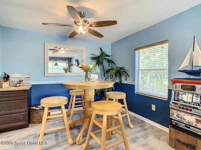 205 Rita Boulevard Melbourne Beach, FL 32951 - Photo 6 of 19 a dining room with furniture and window