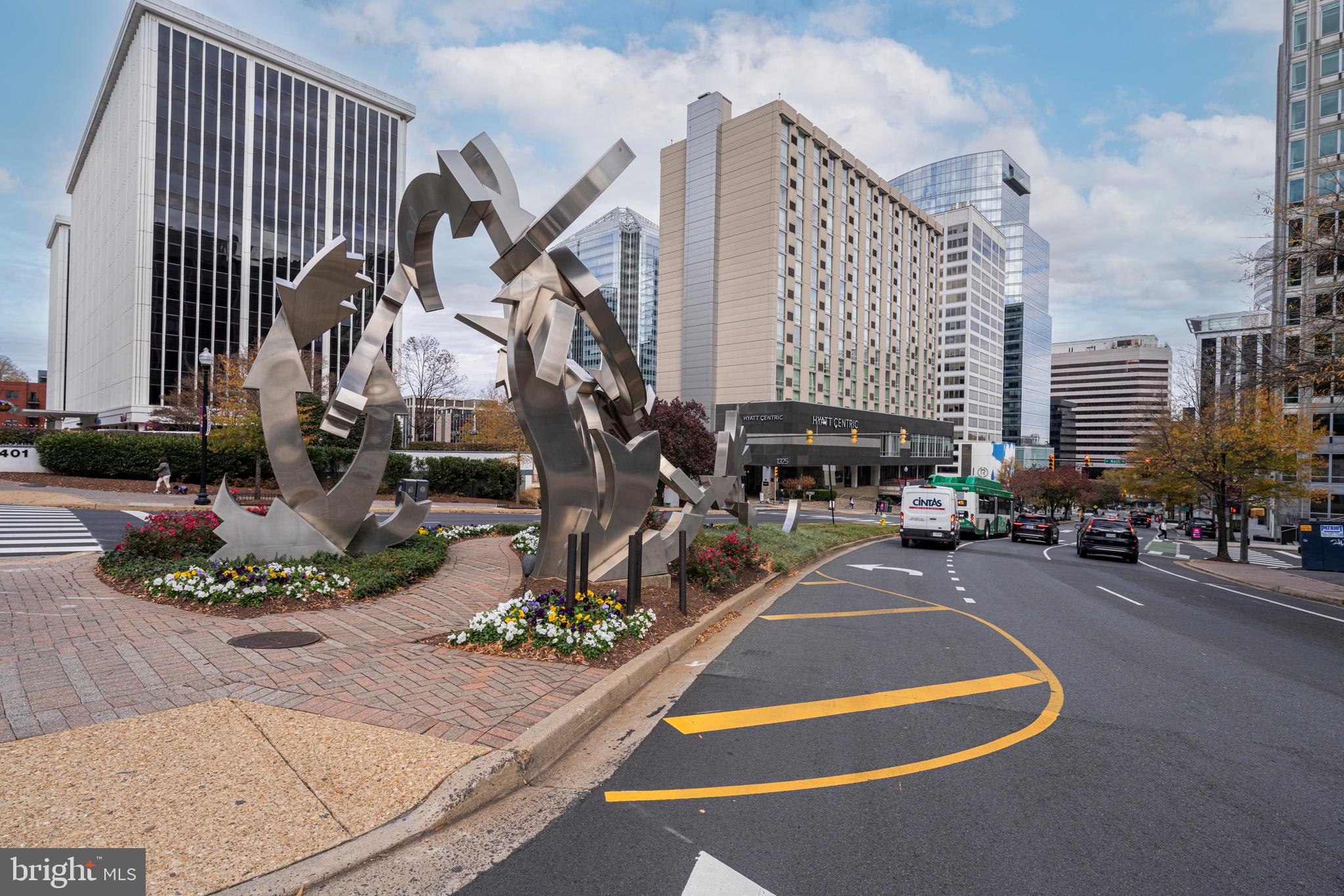 1600 Clarendon Boulevard, Unit W108 Arlington, VA 22209 - Photo 35 of 50 a picture of street with seating space
