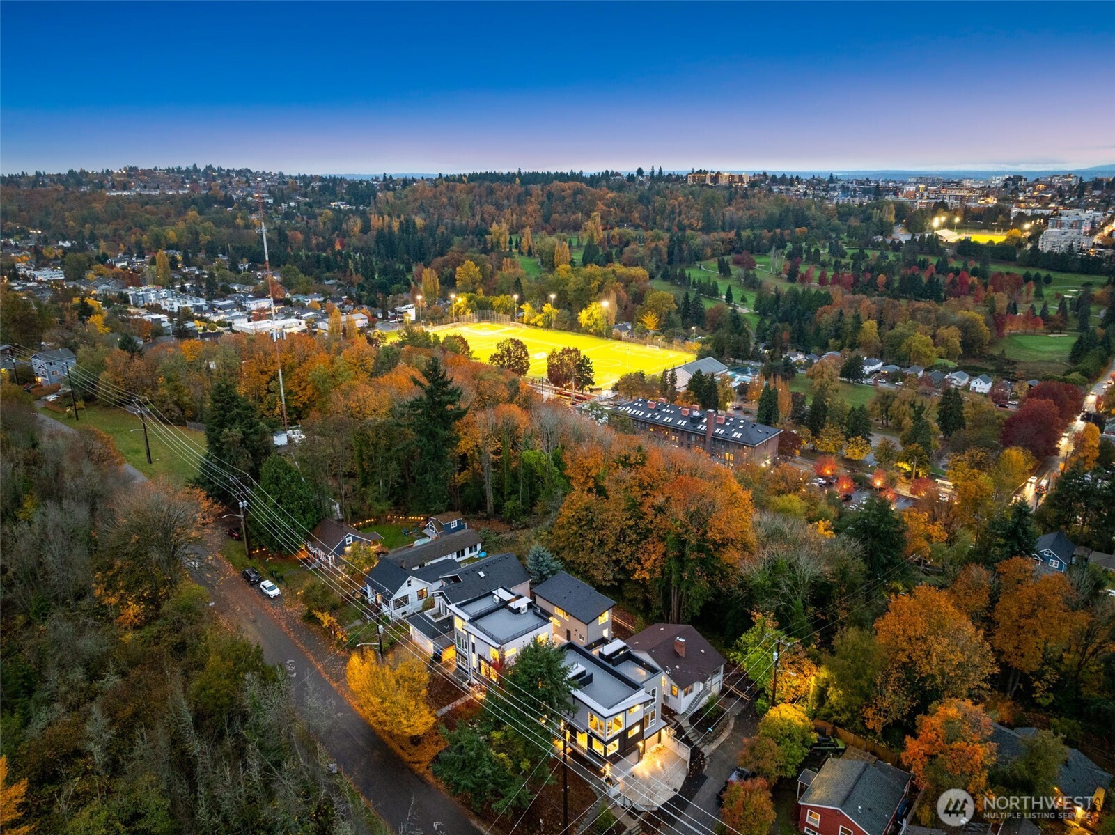 4409 B 21st Avenue Southwest Seattle, WA 98106 - Photo 22 of 23 a view of a city with lake view