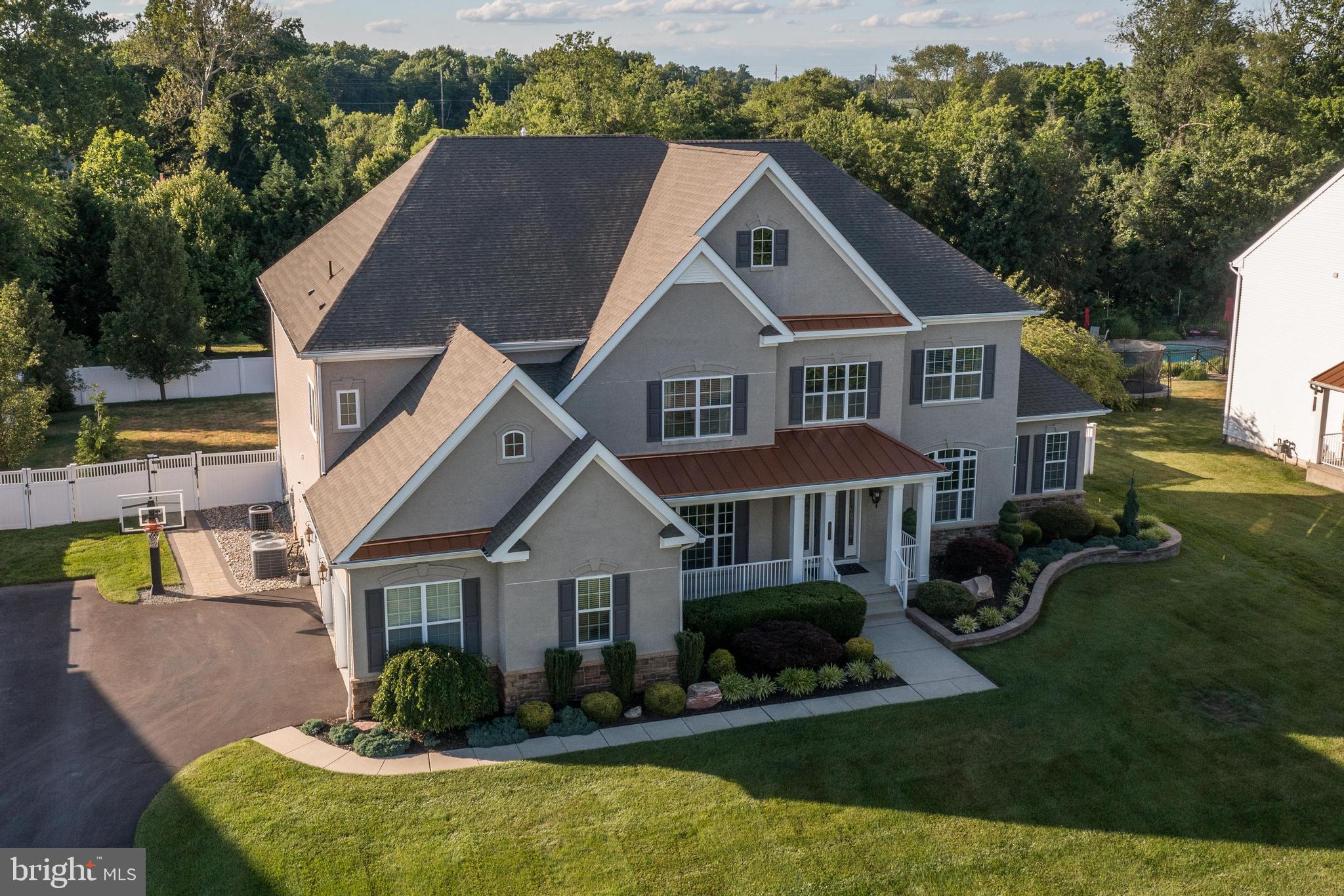 811 Castleton Drive Mickleton, NJ 08056 - Photo 1 of 52 a aerial view of a house with swimming pool
