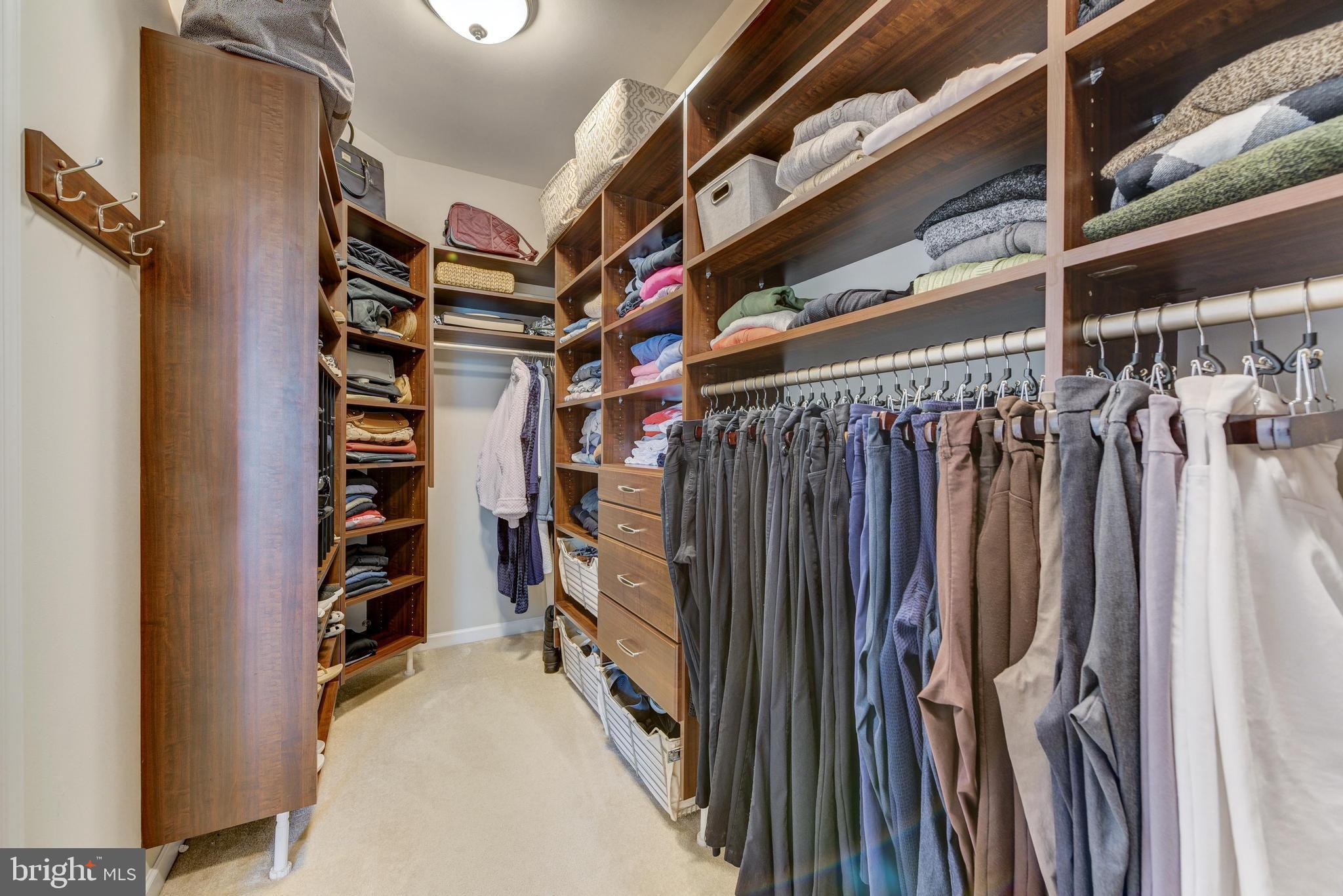 811 Castleton Drive Mickleton, NJ 08056 - Photo 29 of 52 a view of walk in closet with clothes and shoes
