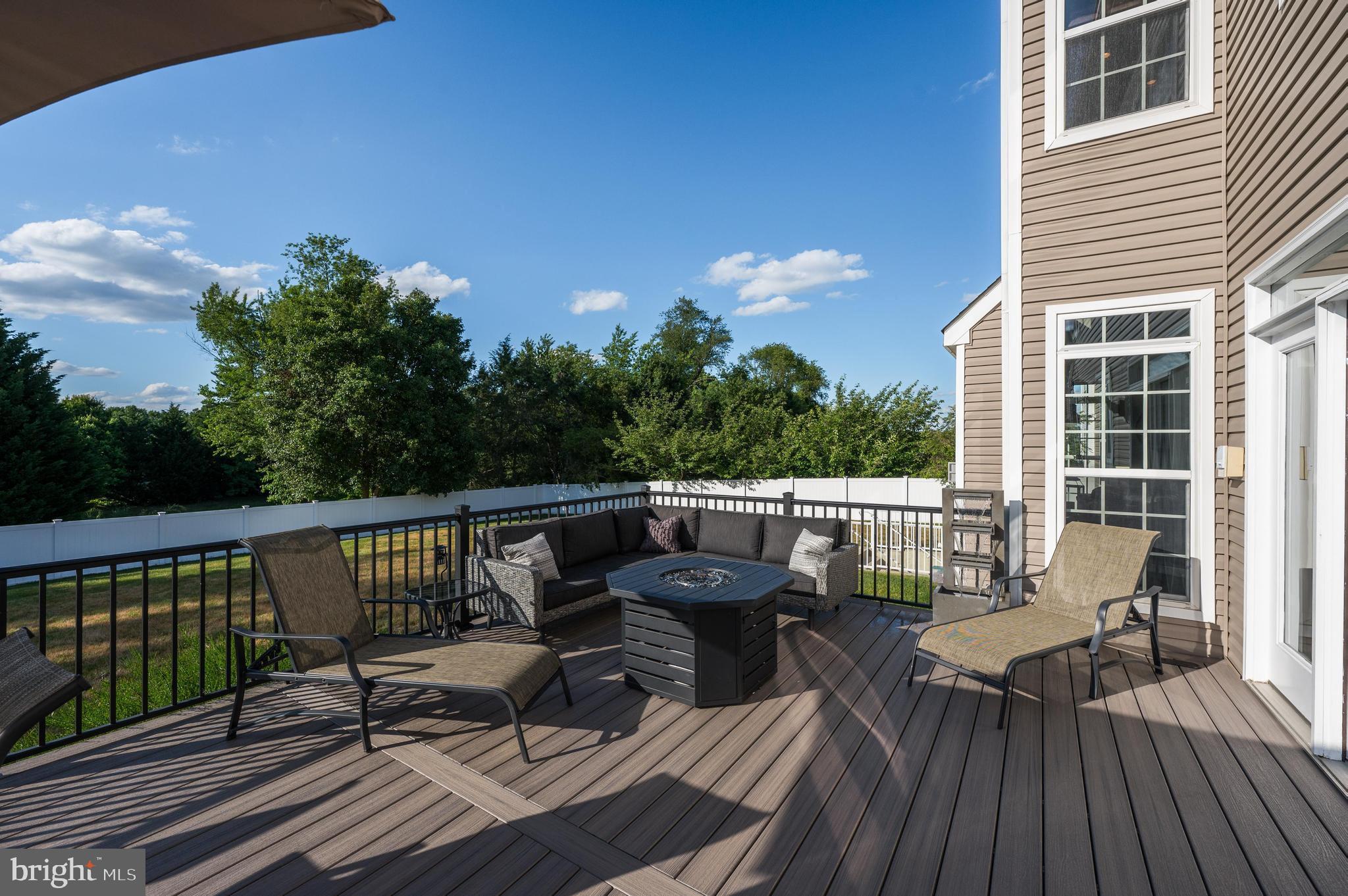 811 Castleton Drive Mickleton, NJ 08056 - Photo 45 of 52 a view of balcony with furniture and wooden floor