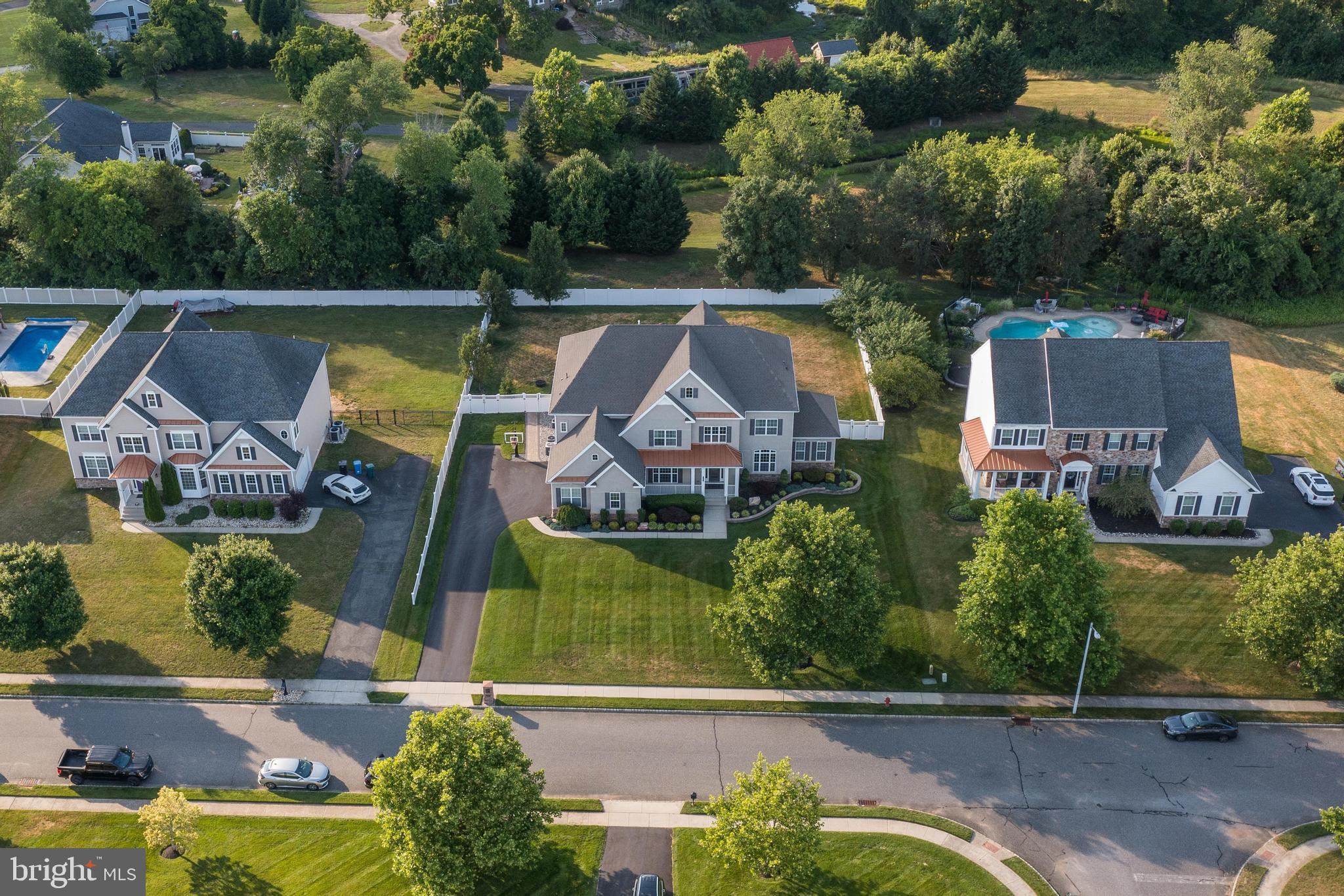 811 Castleton Drive Mickleton, NJ 08056 - Photo 47 of 52 an aerial view of houses with yard