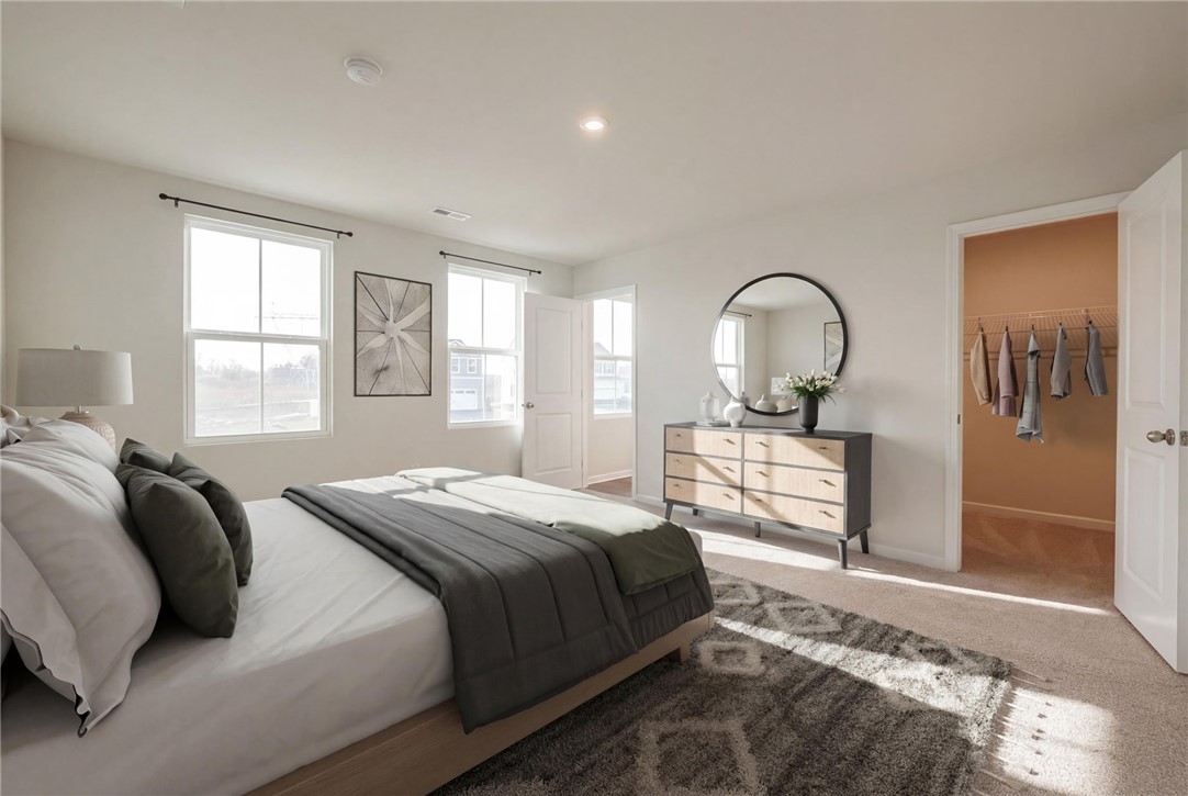 259 Nevins Road Henrietta, NY 14467 - Photo 7 of 21 2nd floor primary suite w/walk-in closet