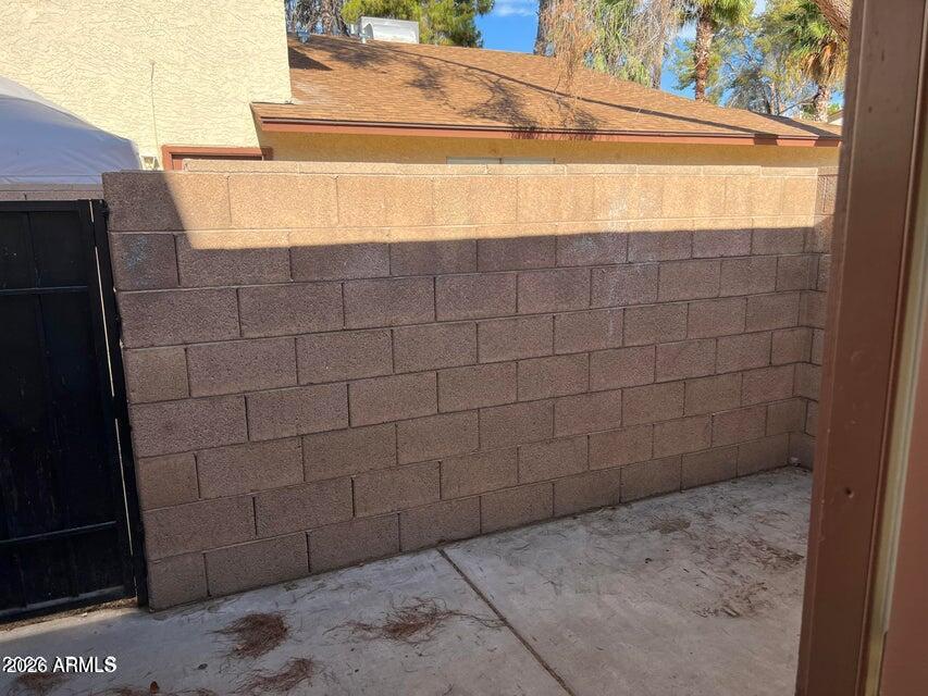 860 East Brown Road, Unit 53 Mesa, AZ 85203 - Photo 4 of 14 a view of a wooden door