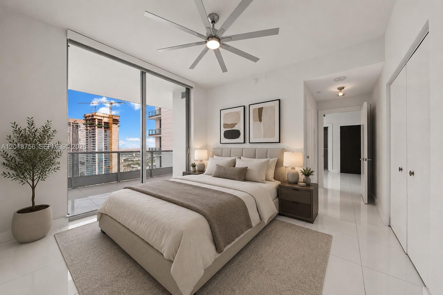 900 Biscayne Boulevard, Unit 5602 Miami, FL 33132 - Photo 13 of 38 Bedroom #2