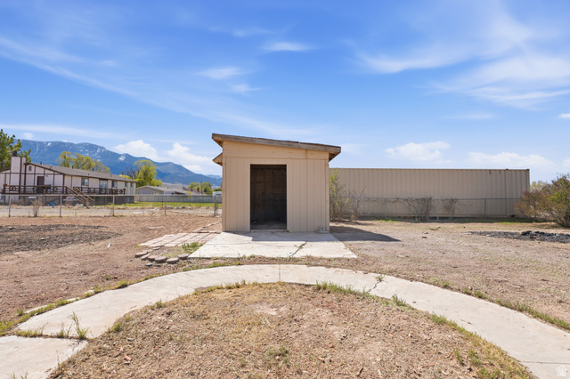 337 North Main Street Central Valley, UT 84754 - Photo 13 of 40 View of shed with a mountain view