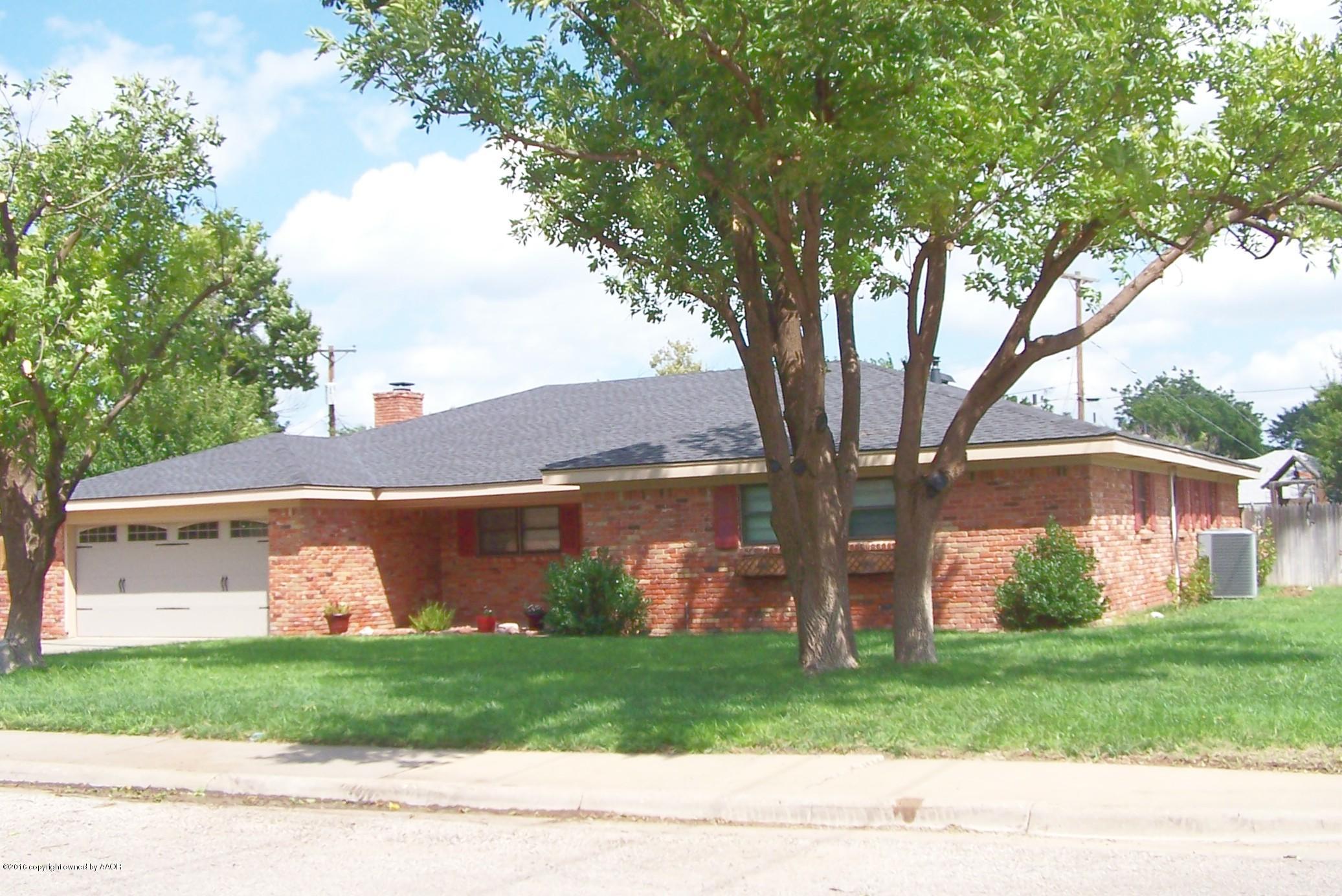 3321 Bedford Road Amarillo, TX 79106 - Photo 8 of 9 Front, With Trees Trimmed