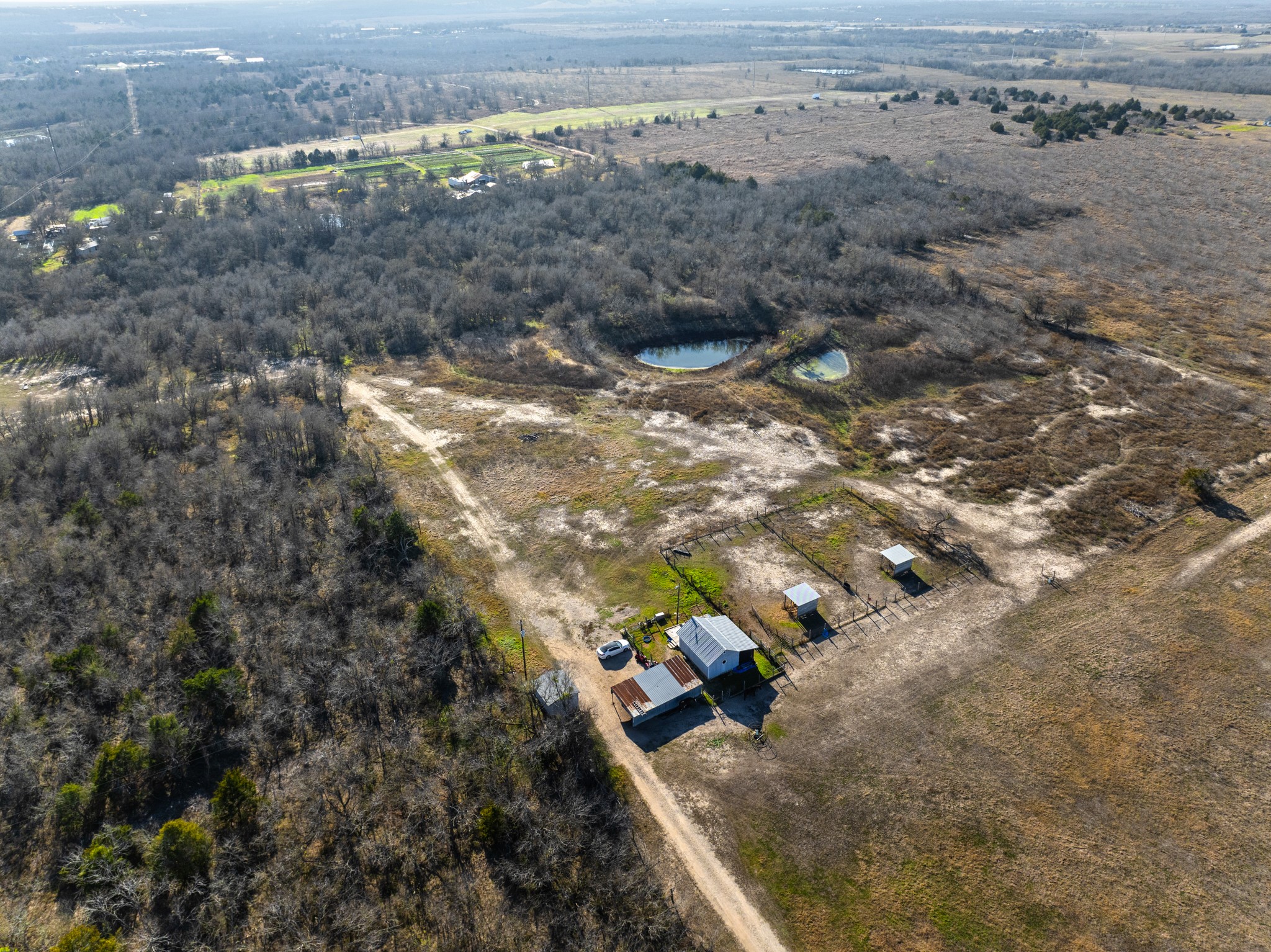 17501 Albert Voelker Road Elgin, TX 78621 - Photo 10 of 11 a view of a dry yard