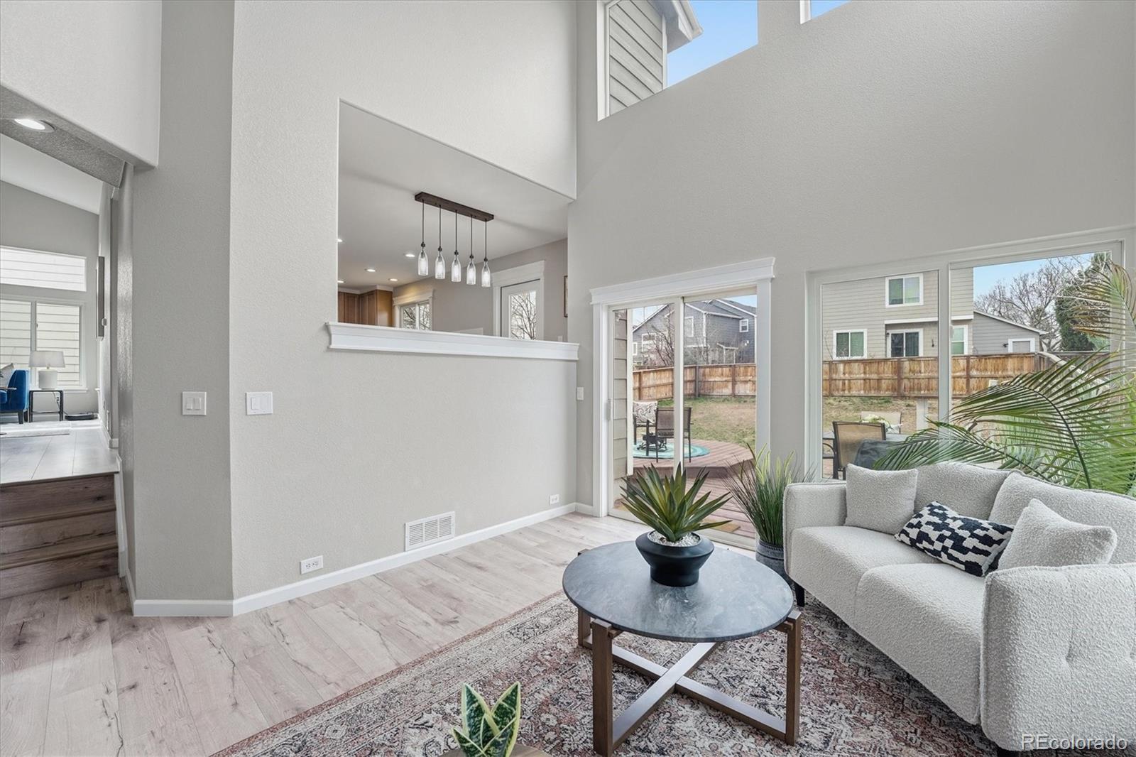9387 Wolfe Drive Highlands Ranch, CO 80129 - Photo 21 of 50 a living room with furniture and a potted plant
