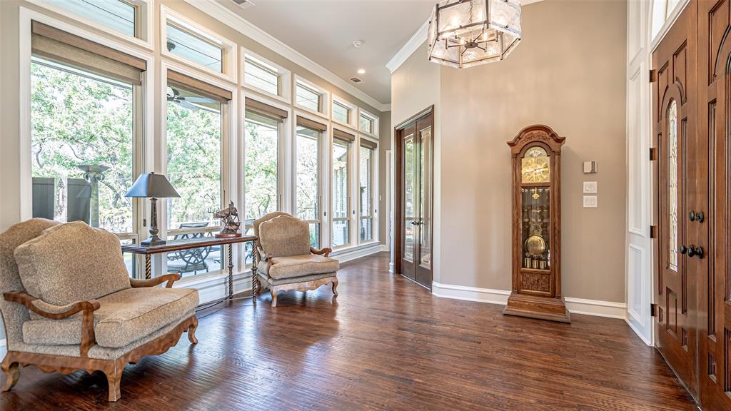 400 Porter Road Bartonville, TX 76226 - Photo 6 of 40 a living room with furniture and a large window