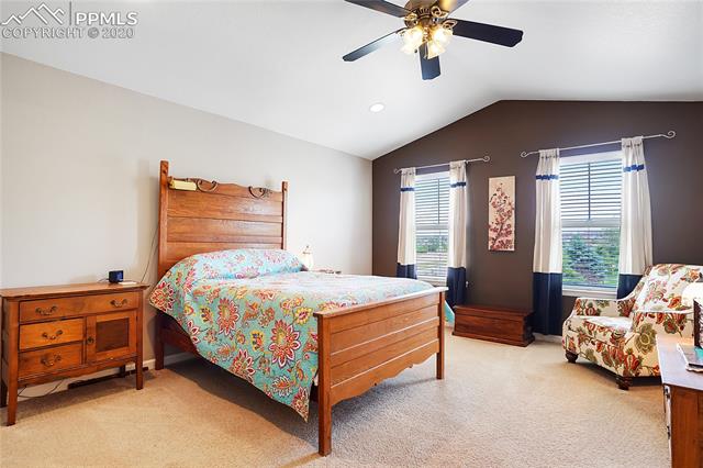 3912 Diamond Ridge View Colorado Springs, CO 80918 - Photo 14 of 31 Master bedroom with high ceilings