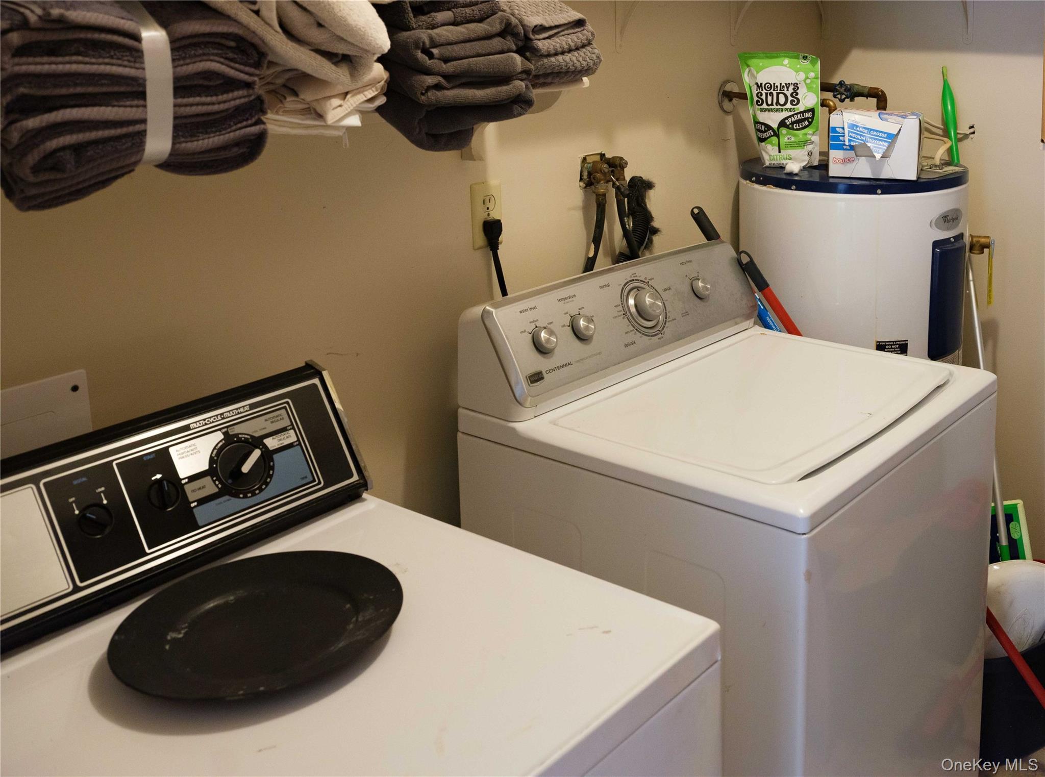 260 Gladstone Hollow Road Andes, NY 13731 - Photo 20 of 39 a utility room with dryer and washer