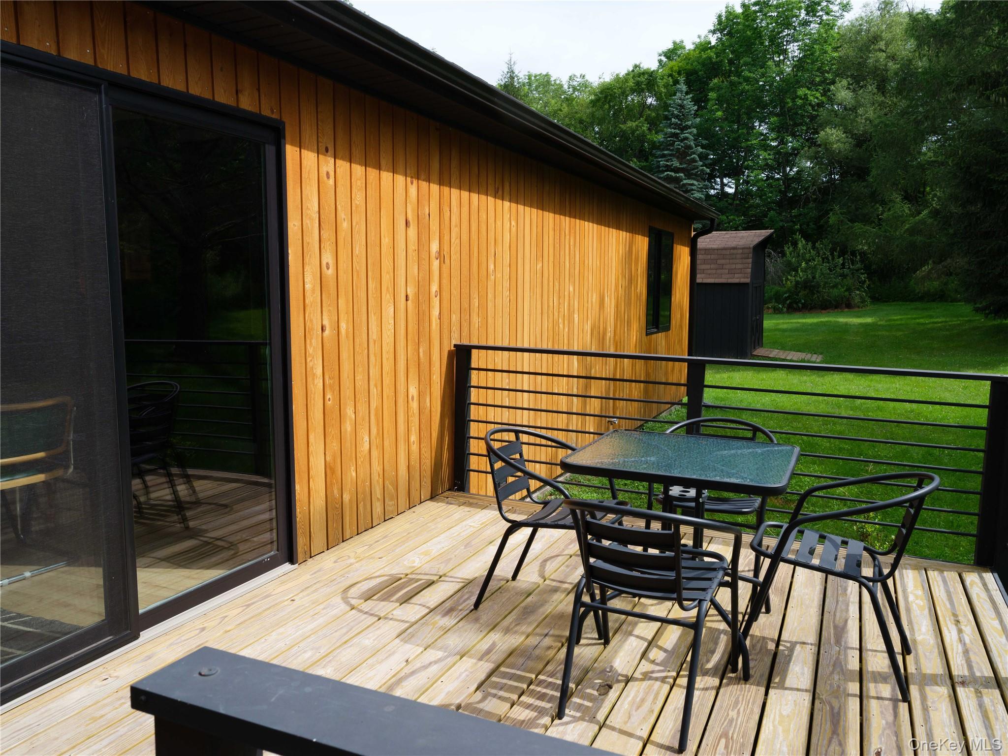 260 Gladstone Hollow Road Andes, NY 13731 - Photo 24 of 39 a view of a outdoor seating area with furniture