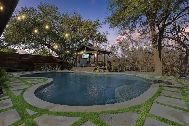 a view of outdoor space yard and lake view