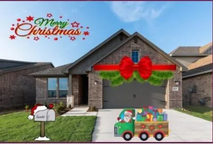 a front view of house with yard