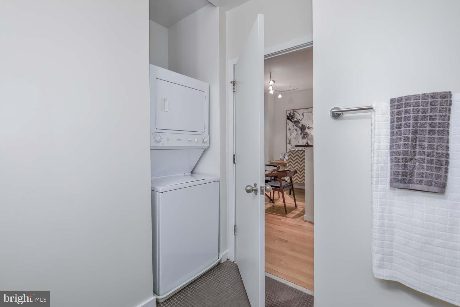 3883 Connecticut Avenue Northwest, Unit T3 Washington, DC 20008 - Photo 20 of 25 a view of a hallway with dining room and closet