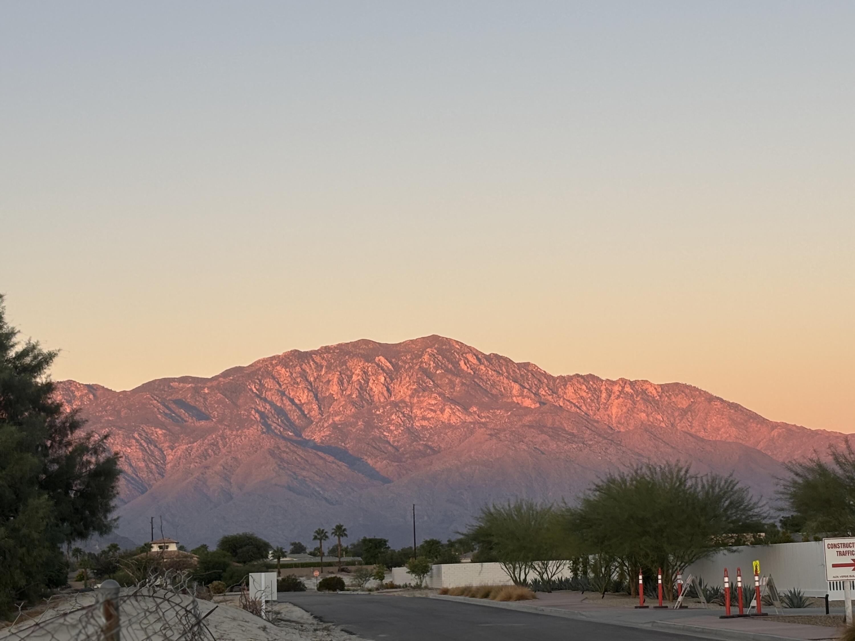 35335 Via Josefina Rancho Mirage, CA 92270 - Photo 16 of 24 a view of houses with a street and mountains