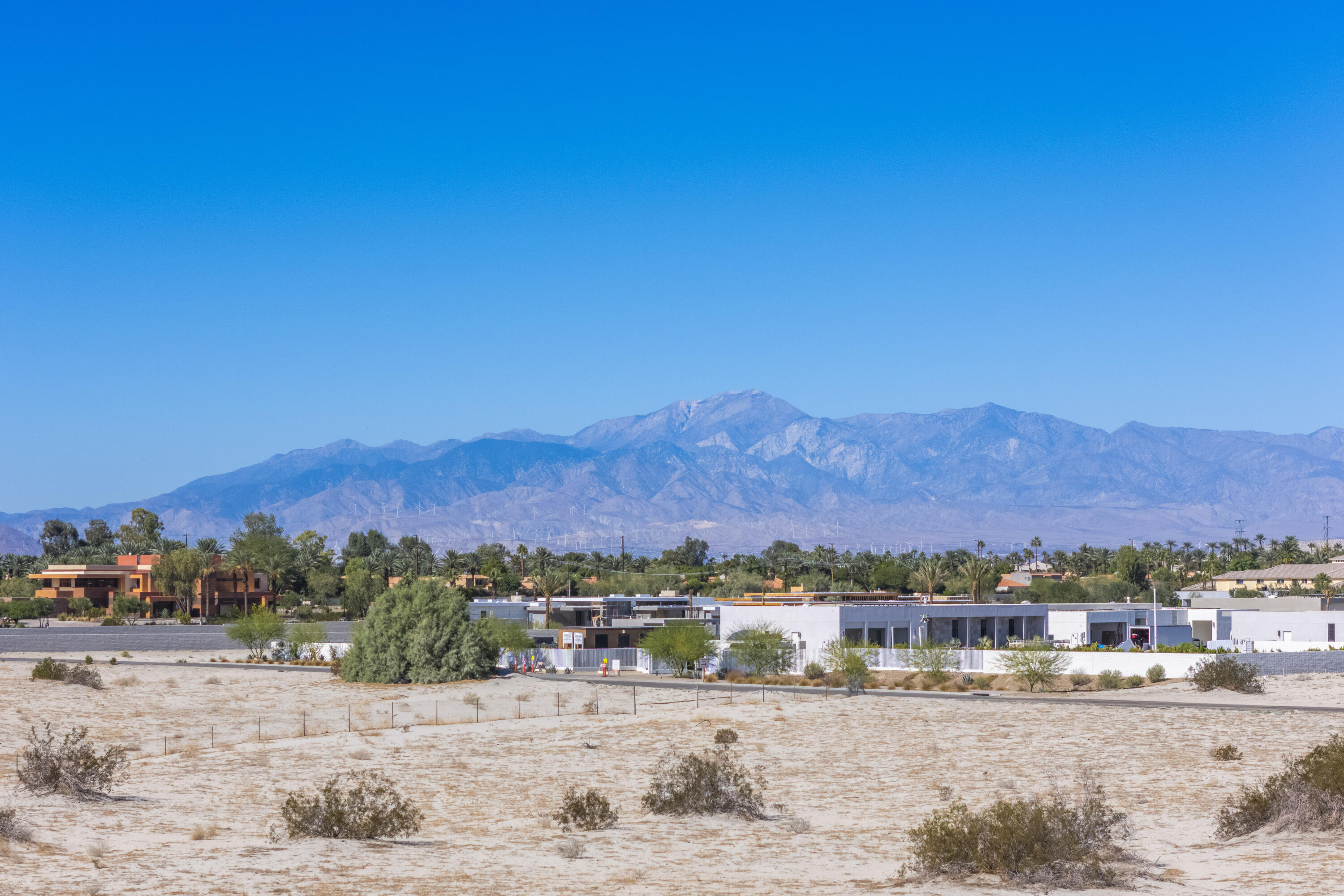 35335 Via Josefina Rancho Mirage, CA 92270 - Photo 18 of 24 a view of a town with mountains in the background