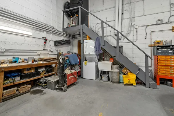 a view of garage