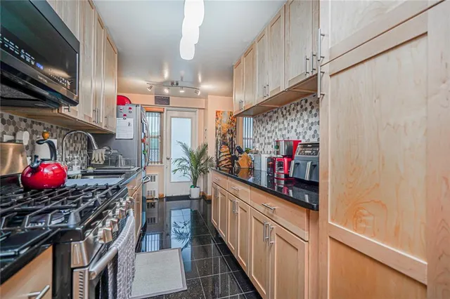 a view of a storage room