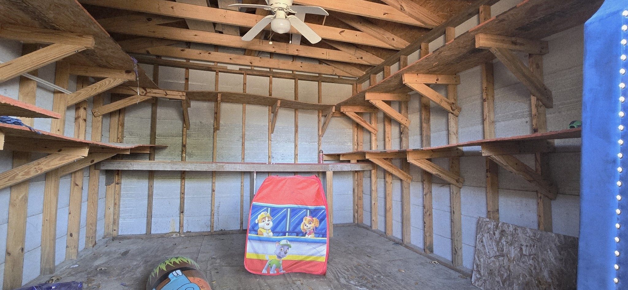 14830 Croxton Drive Houston, TX 77015 - Photo 26 of 38 Interiour of the shed in the back yard