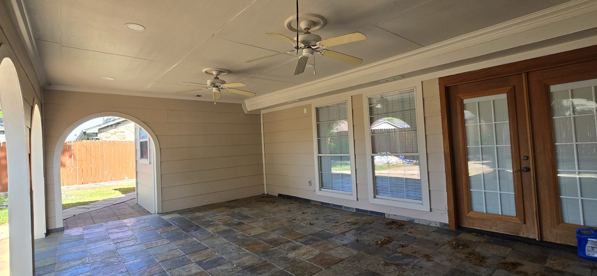 14830 Croxton Drive Houston, TX 77015 - Photo 33 of 38 Back patio porch