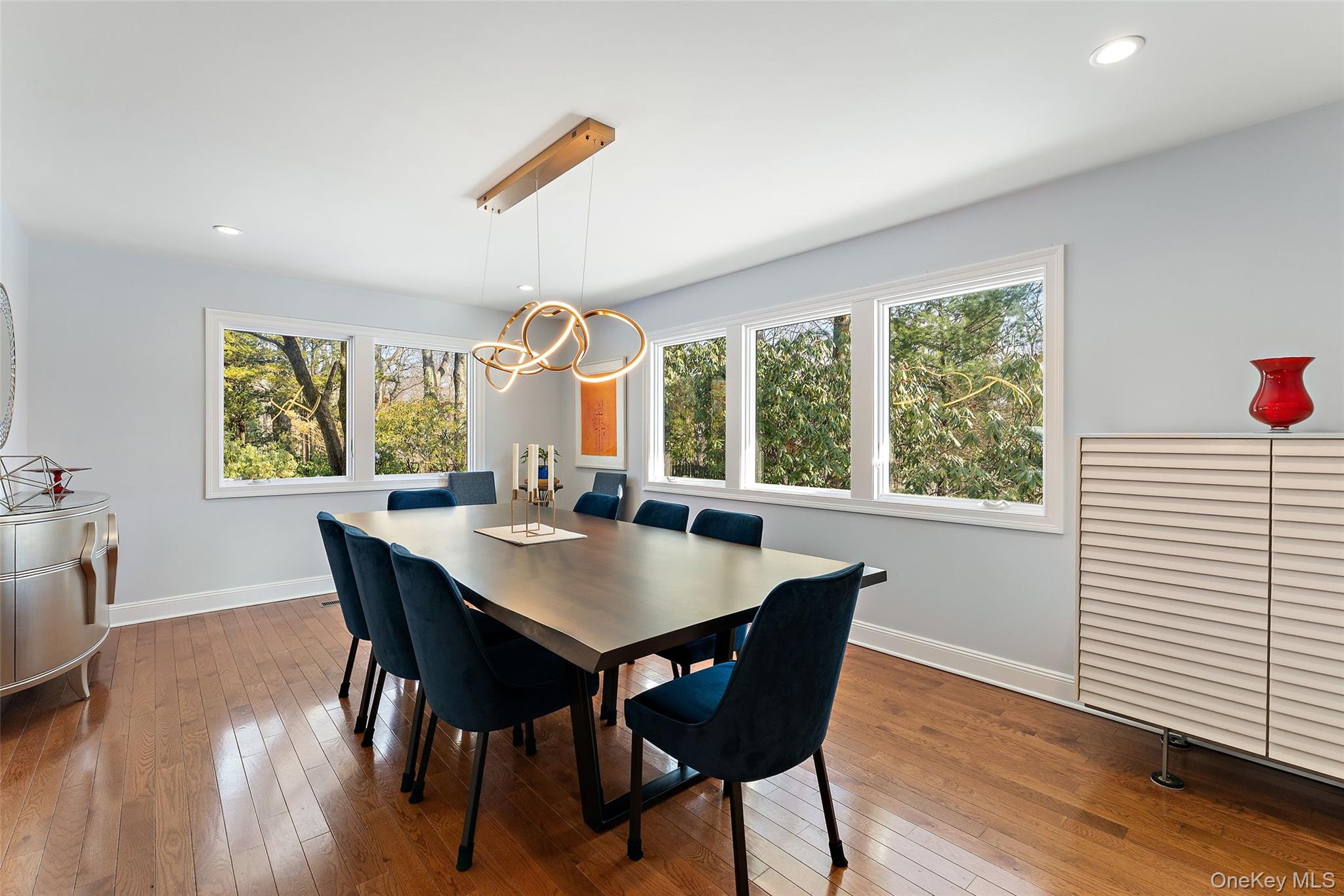 110 Round Hill Road Scarsdale, NY 10583 - Photo 10 of 48 Dining room view with multiple exposures