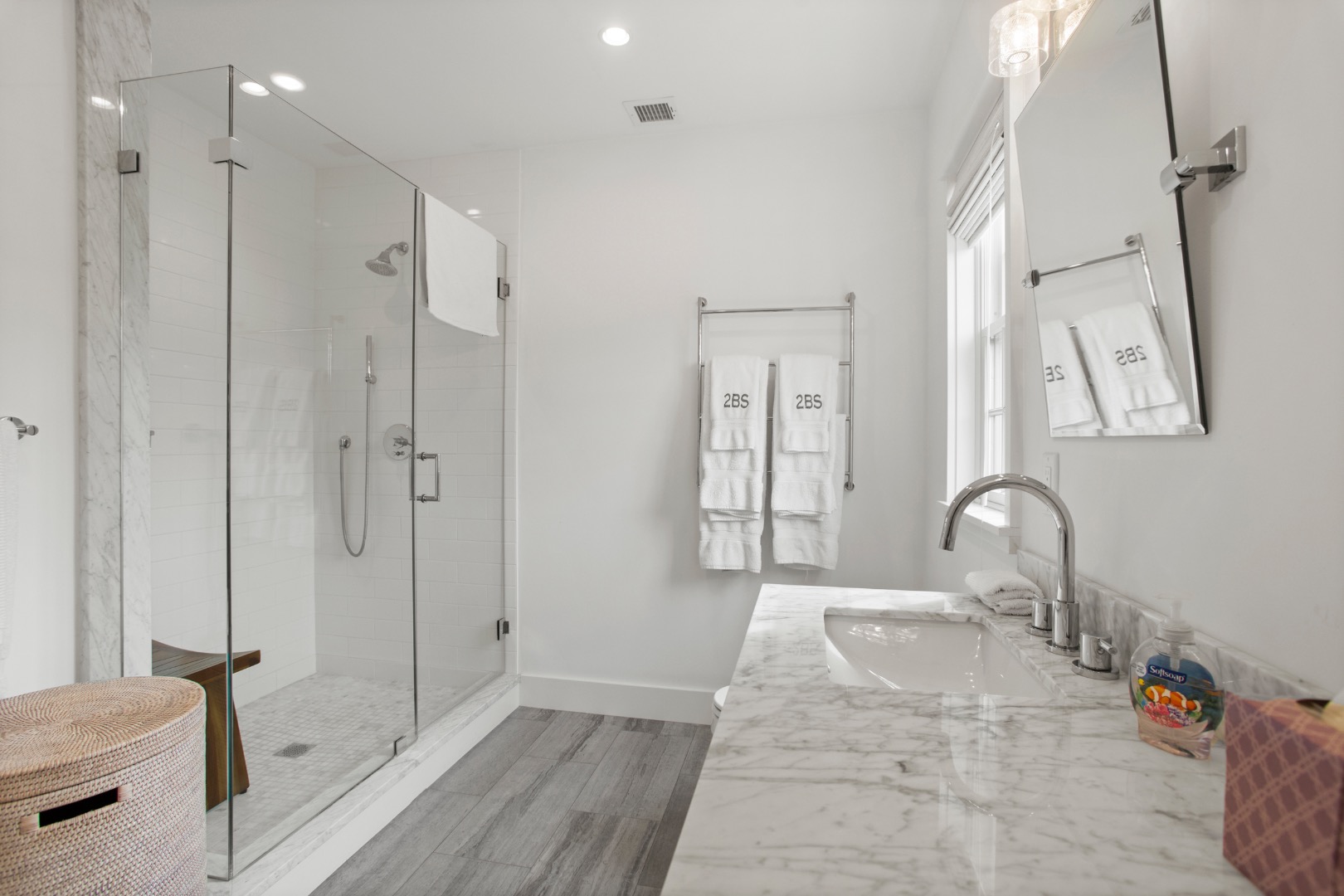 2 Blazing Star Road Nantucket, MA 02554 - Photo 27 of 47 a bathroom with a tub sink and mirror