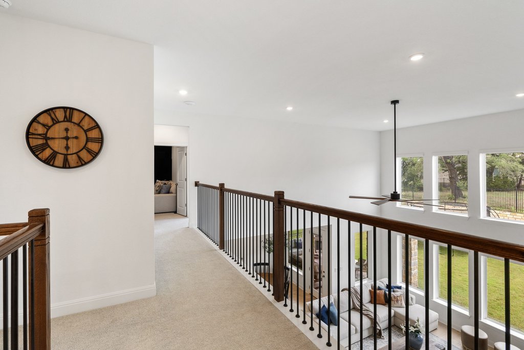 365 Pear Tree Lane Austin, TX 78737 - Photo 28 of 39 a view of entryway and hall with wooden floor