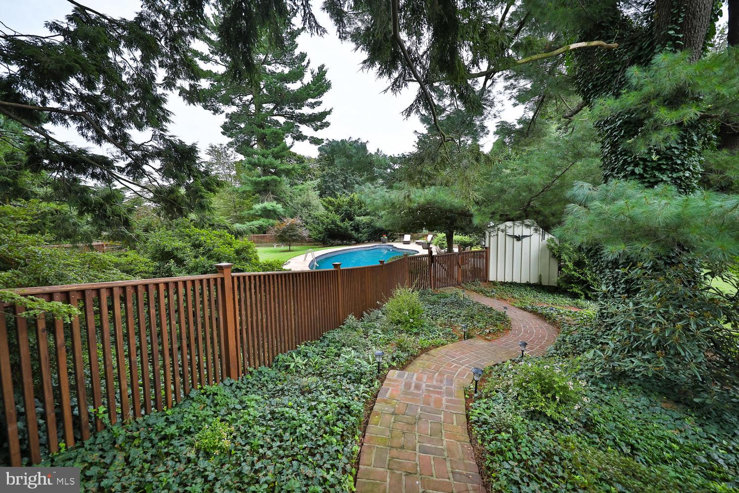 1516 Hampton Road Rydal, PA 19046 - Photo 53 of 67 Walkway to Pool