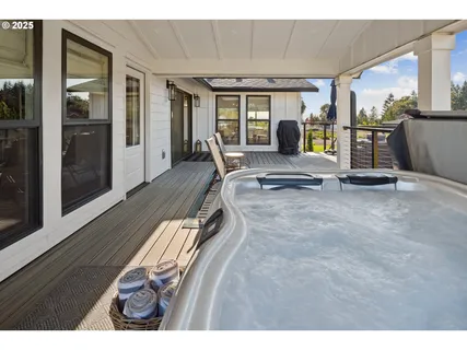 a view of work space with wooden floor