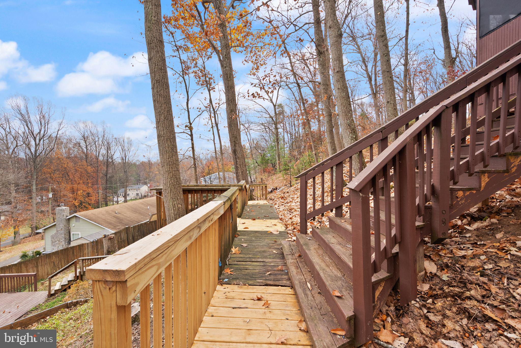 6738 Kelly Road Warrenton, VA 20187 - Photo 48 of 55 a balcony with trees in the background