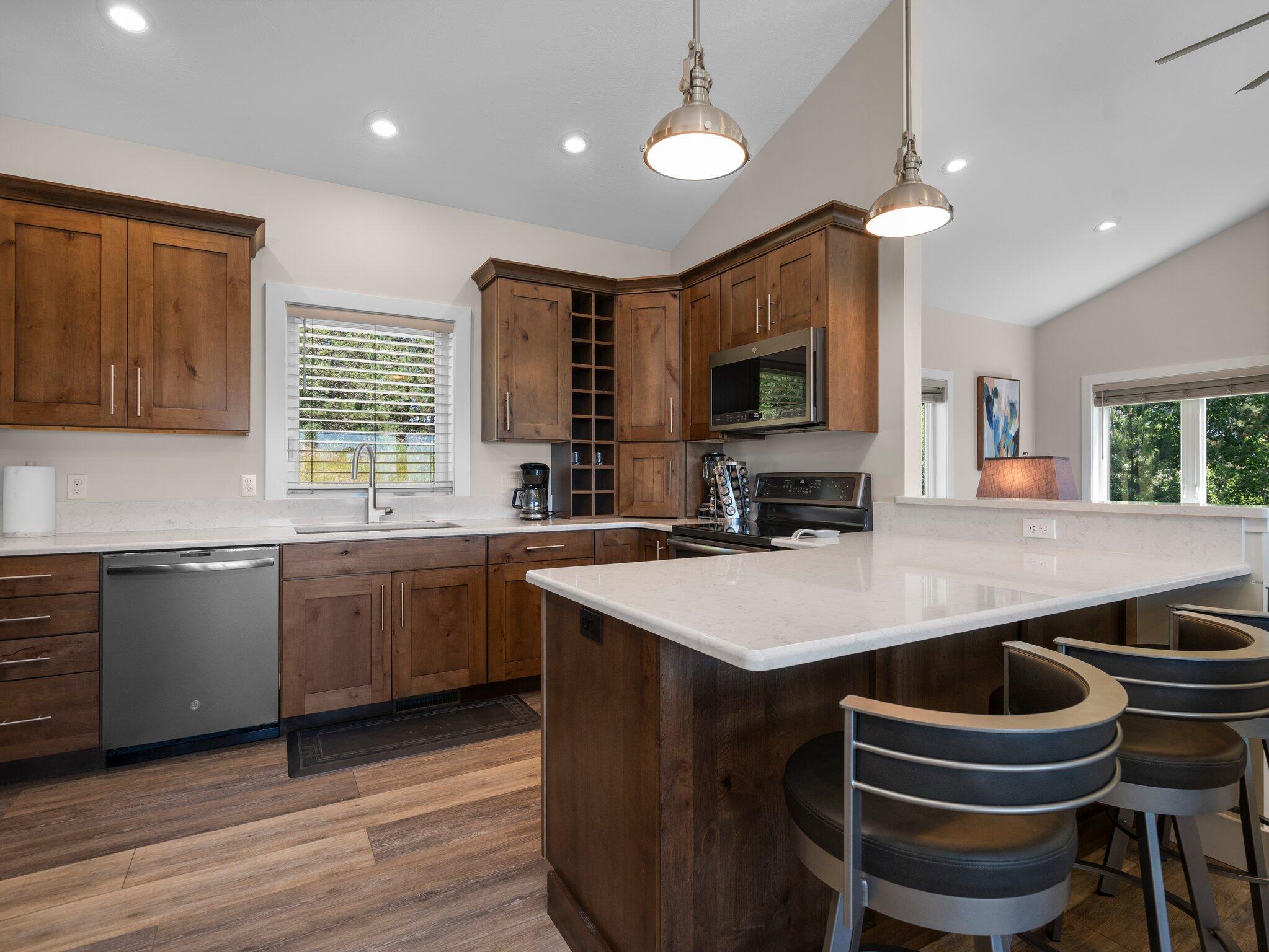 15241 Maxey Road Arcadia, MI 49613 - Photo 11 of 81 Pull up barstools for casual dining