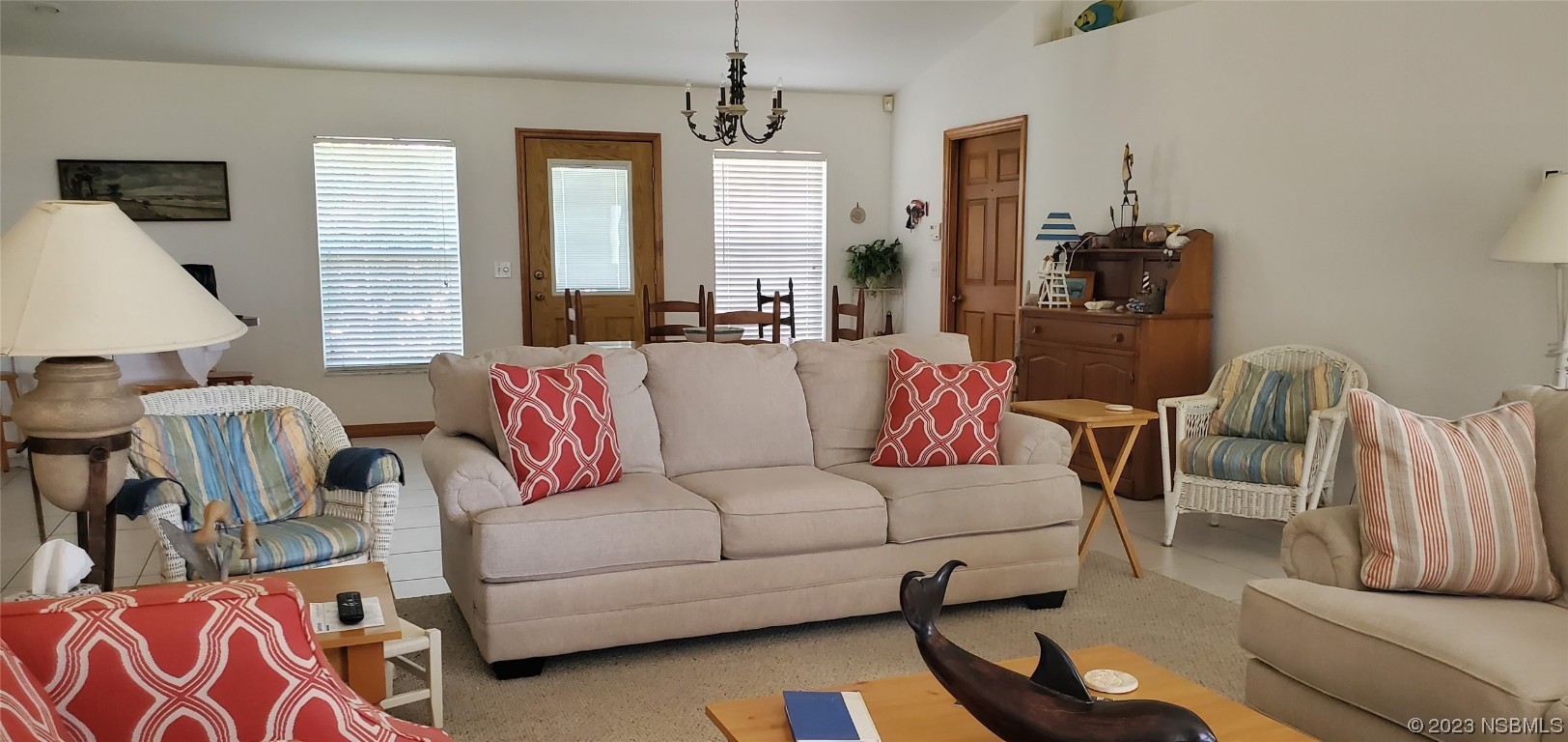 239 Kirkland Road New Smyrna Beach, FL 32169 - Photo 10 of 36 a living room with furniture and a large window