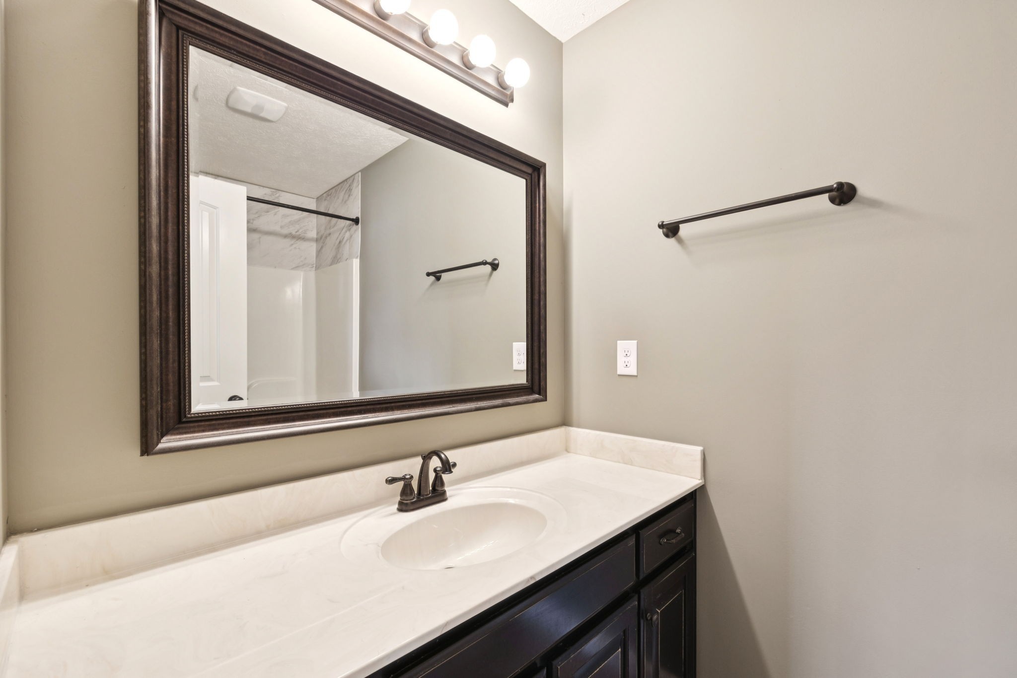 538 Indian Springs Circle Manchester, TN 37355 - Photo 22 of 59 a bathroom with a sink and a mirror